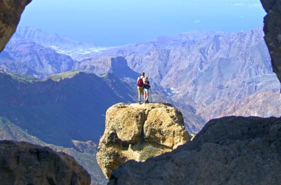 Roque Nublo på Gran Canaria