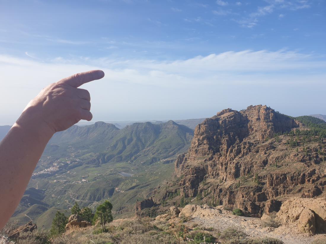 Pico de las Nieves (Snötoppen 1 949 meter)